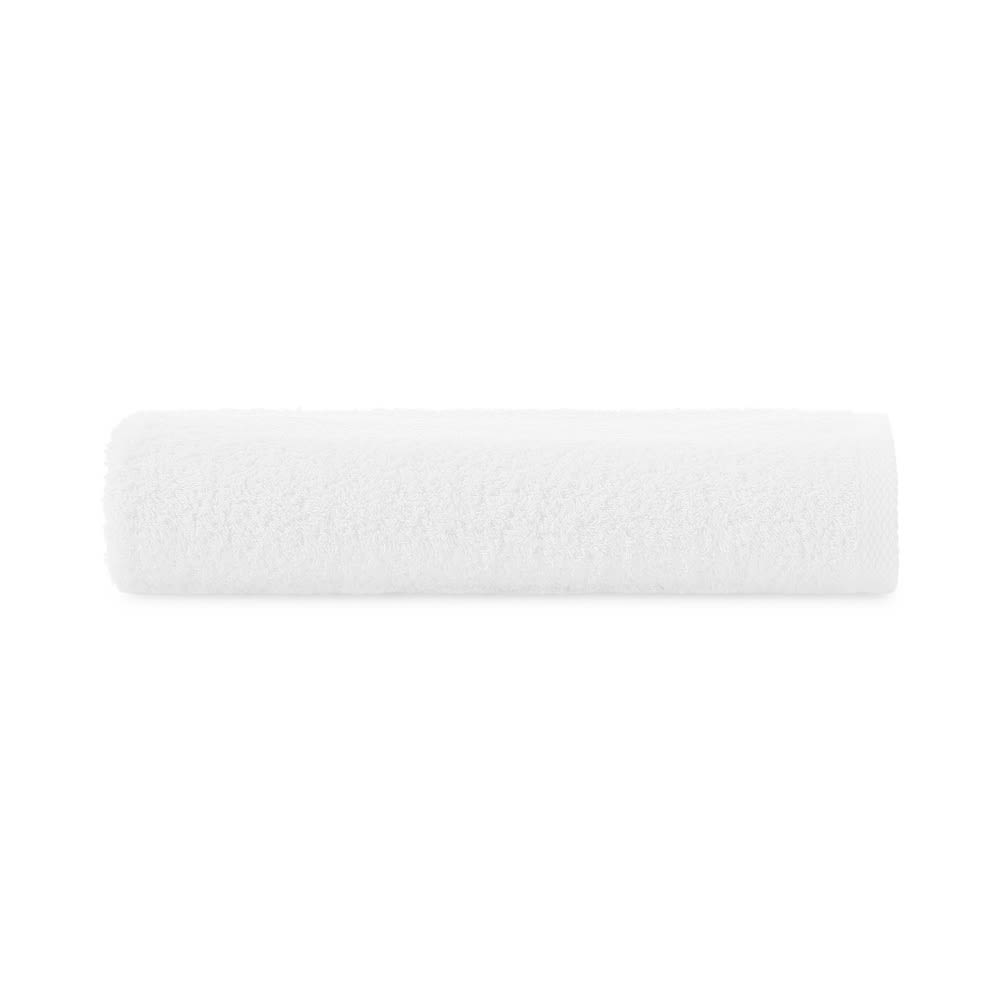 Centex Plush Bath Towel, Full Terry, Cotton Blend, 24x52, 12lb, White